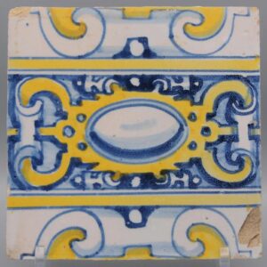 Talavera - Azulejo - Spanish Tile, 17th century