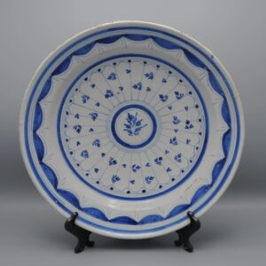 French faience dish, ca 1800