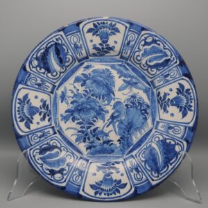 Delft - Wanli style 'Kraak' Charger - 17th century