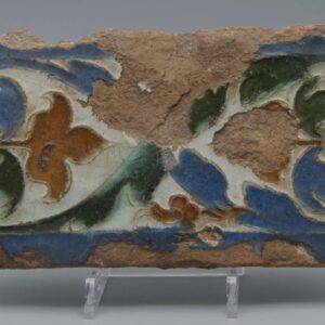 Azulejo, Arista y Cuenca - Spanish Moorish Mudejar Tile, Toledo 16th century