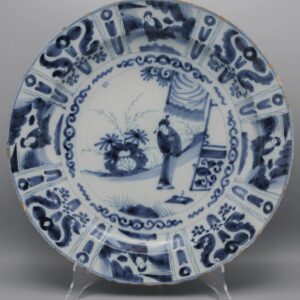 Delft - Wanli style dish, late 17th century
