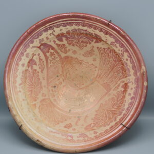 Hispano Moresque Lustreware Large Dish - ca 1700, Manises, Valencia