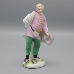 Meissen - figurine of Scapino, Commedia dell'Arte series, ca 1744