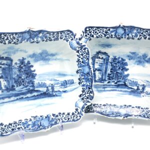 Delft rococo bowls 18th century