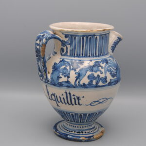 Savona - Maiolica Pharmacy Jug / Wet Drug Jar - 17th century